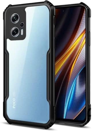PLUGTECH Slim Shockproof Case | Matte Black Soft | Drop Protection | Precise Cutouts | Premium Mobile Cover for Moto G23