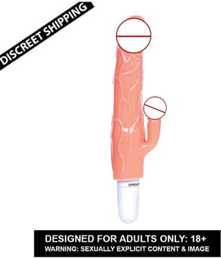 crazynyt 8 INCH G-Spot-Dildo vibrator-Rabbit-Female-Adult-Sex