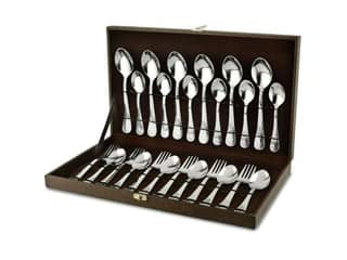 Parage 24 Pieces Premium Stainless Steel Cutlery Set, Home & Kitchen with Gift Box with Leatherite Box (Imperial Design)