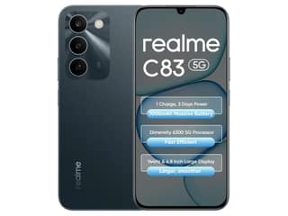 Realme C83 5G Smartphone, 4GB RAM, 128GB Storage - Sprouting Green