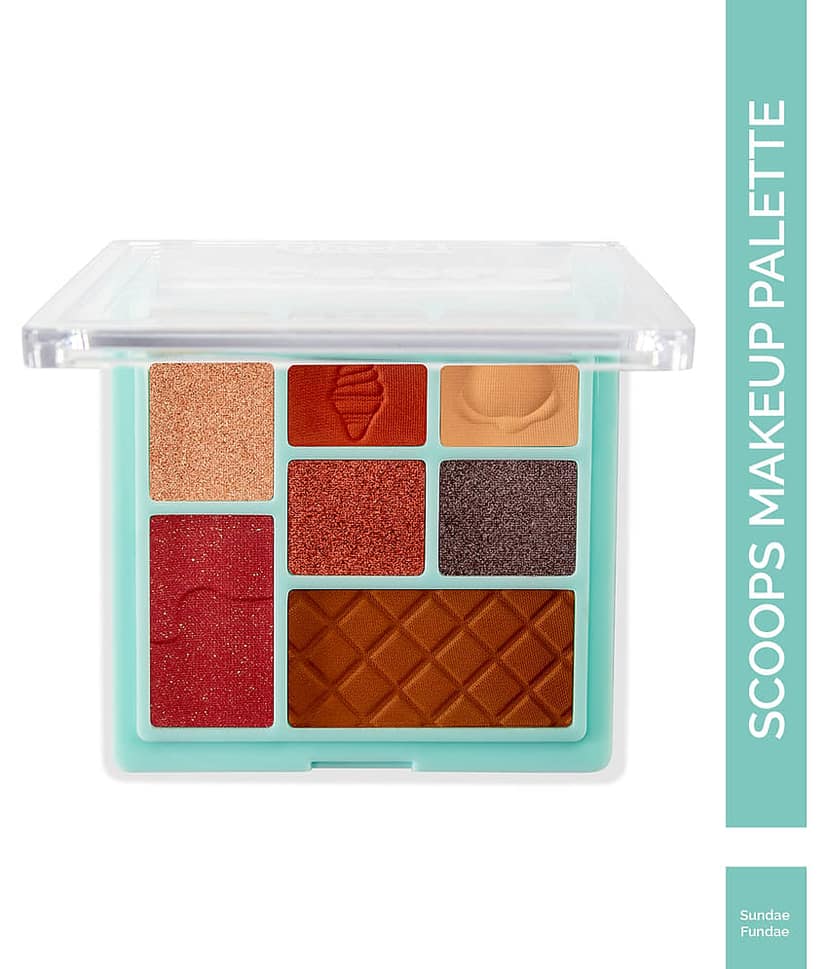 Glam21 Scoop Makeup Palette Eyeshadow+Contour+Highlighter+Blusher Matte & Shimmer Kit