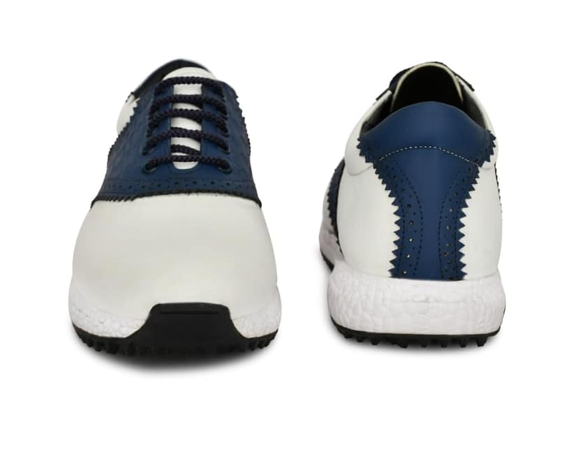 HITCARO Men's Proffessional Leather Golf Shoes | Lace-Up | Waterproof | Comfortable | Breathable view 4