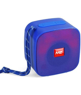 MZ M405SP 5 W Bluetooth Speaker Bluetooth V 5.0 with SD card Slot Playback Time 6 hrs Blue