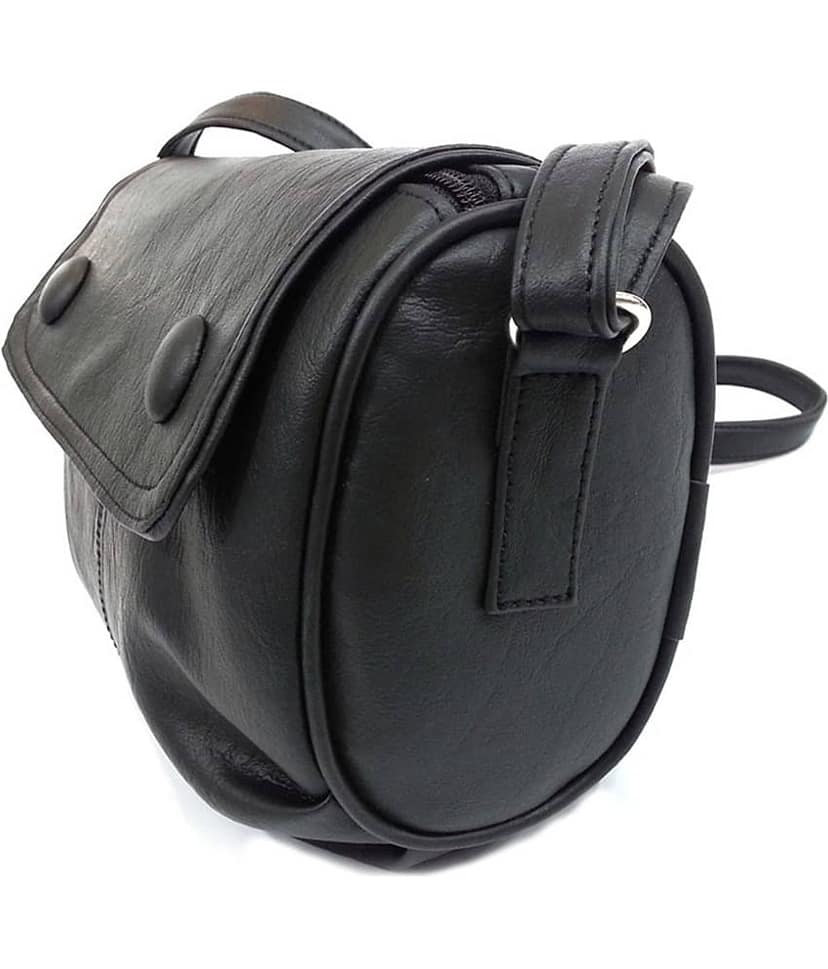 Leather Land Sling Bag Faux Leather Set of 1 ( Black ) view 2