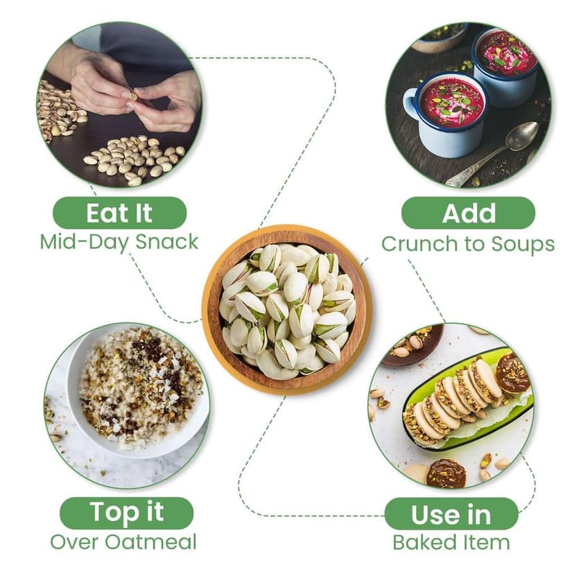 Nutraj California Roasted Salted Pistachios 200g view 6