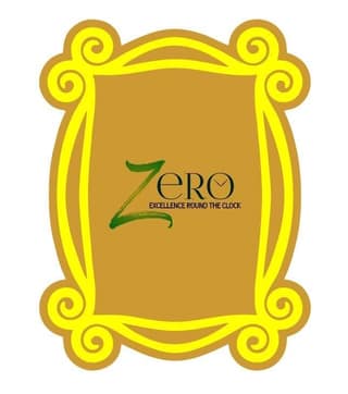 Brand Zero MDF Friends Frame Fridge Magnet Design - Select Your Size