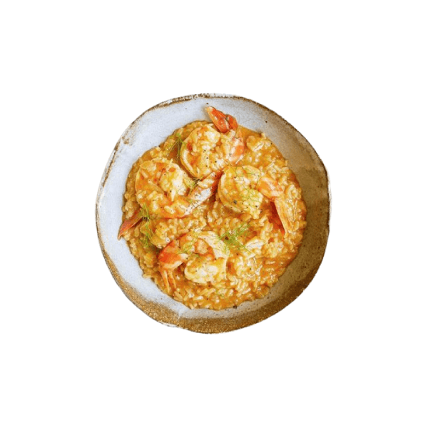 Butter Garlic Prawn With Risotto Rice