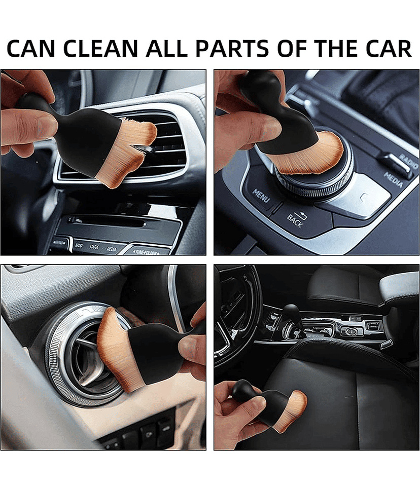 Car Interior Cleaner Brush Car Cleaning Brush Car Detailing Brush Soft Cleaning Brush Dashboard Multipurpose Car Brush Tool view 2