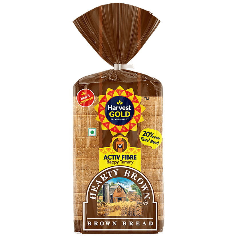 Harvest Gold Bread - Hearty Brown, 400 G