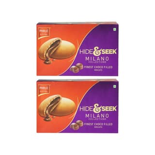 Parle Center Filled Biscuits (Choco, Milano Collection) - Pack of 2