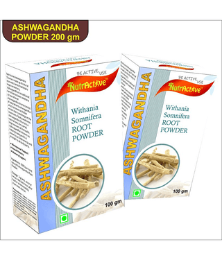 NutrActive Organic Ashwagandha Powder 300 gm