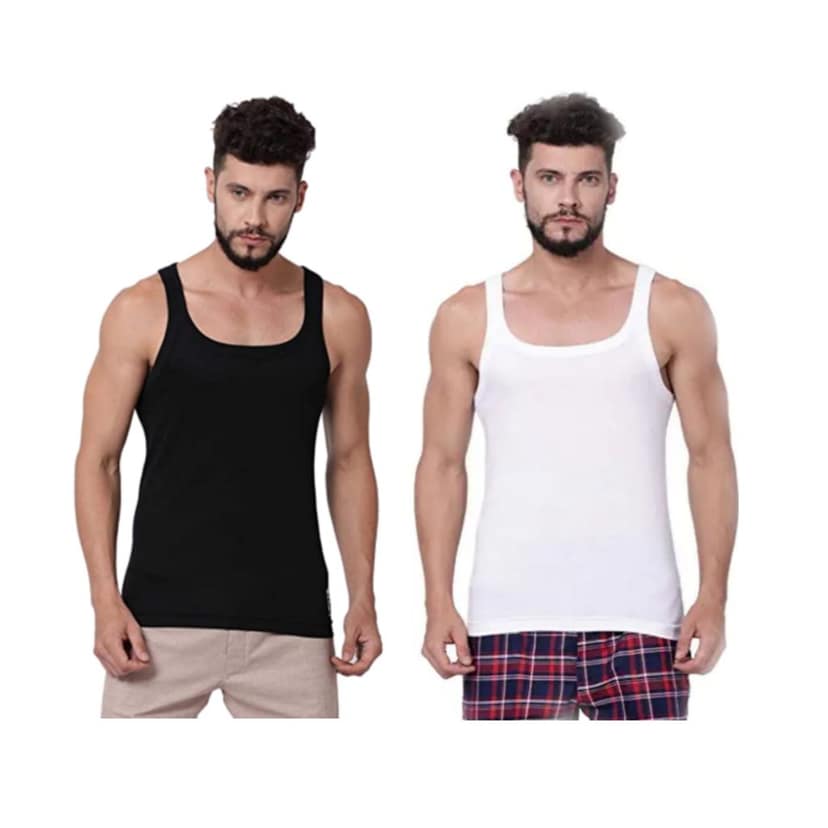 Fashionarth Mens regular Vest Pack of 2 Pieces