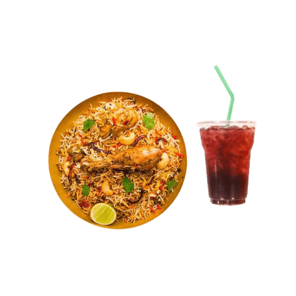 Pepper Chicken Biryani Combo