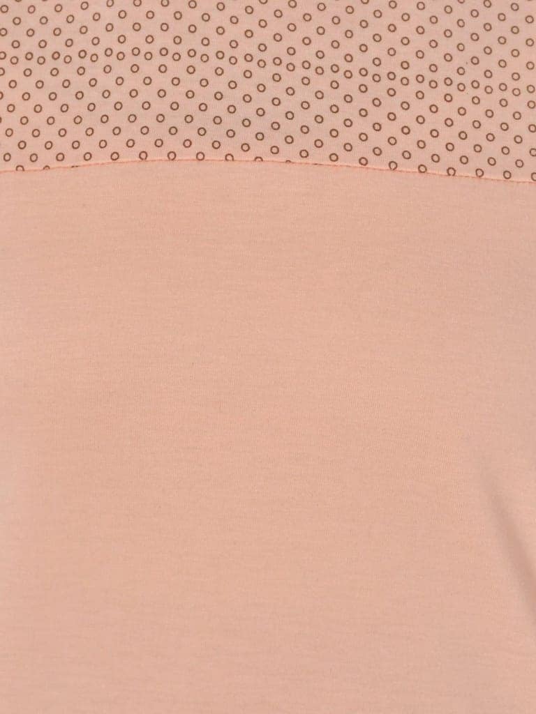 Klamotten Women's Peach Allover Printed Top Pyjama Set N33H view 4