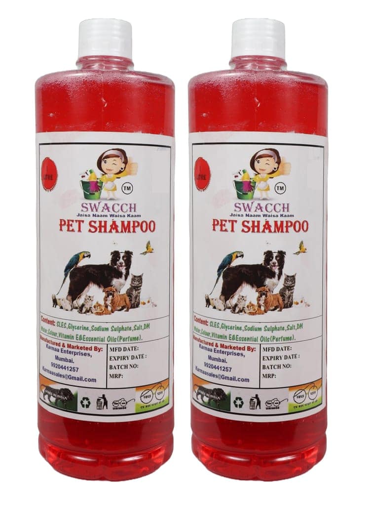 SWACCH PET Shampoo (1 Litre) (Pack of 2) Strawberry view 2