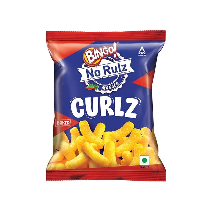 Bingo Baked No Rulz Masala Curlz Puffs view 2