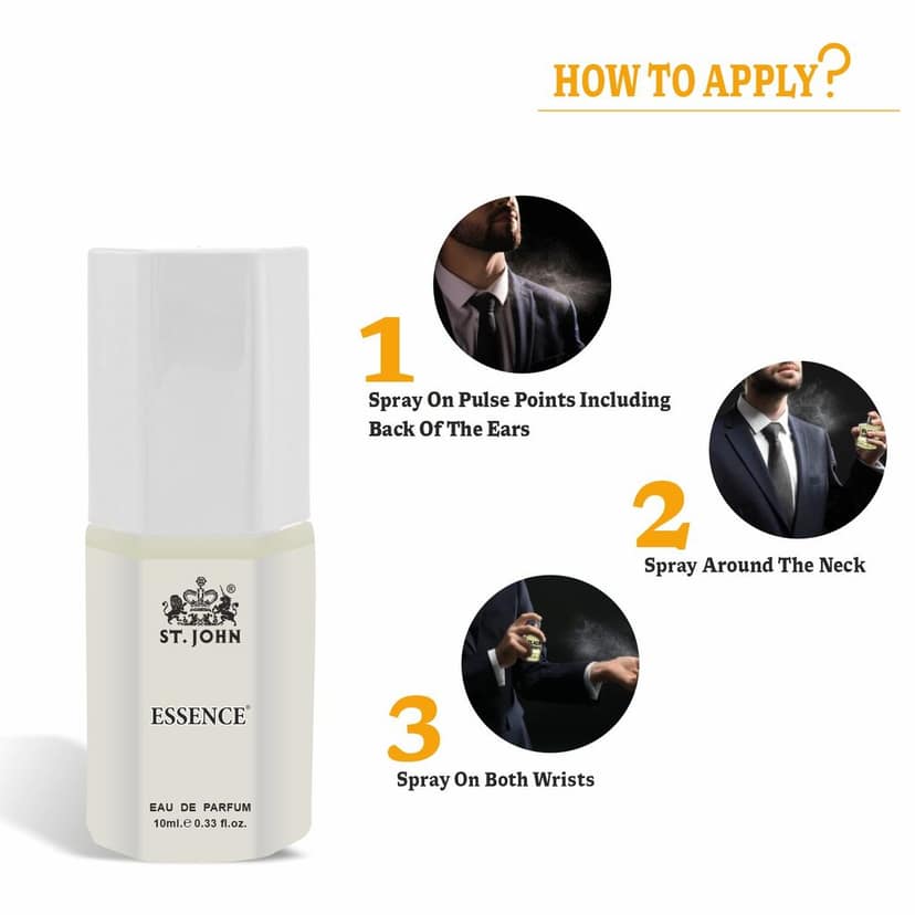 ST.JOHN Essence Long Lasting Perfume 10ml (Pack of 12) view 4