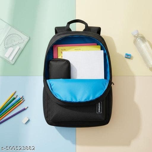 Onego fashionable laptop backpack durable water resistant college bag for men women view 2