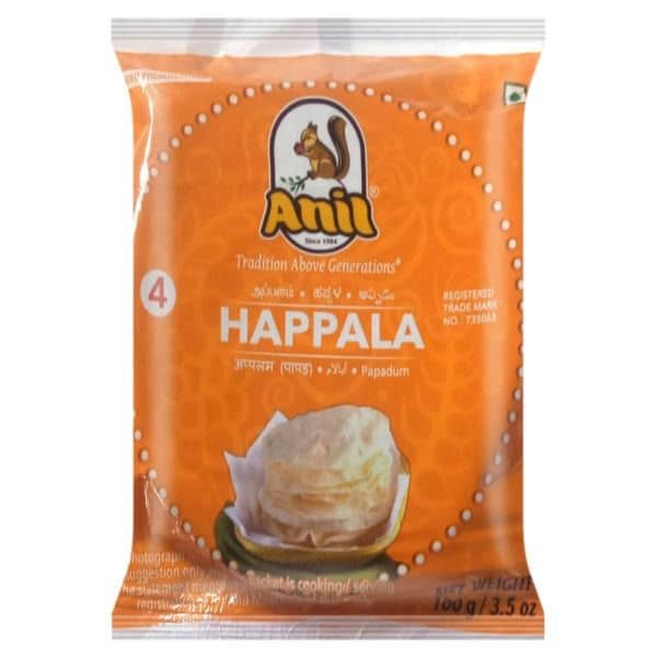 Anil Happala Papadum , 100 gm
