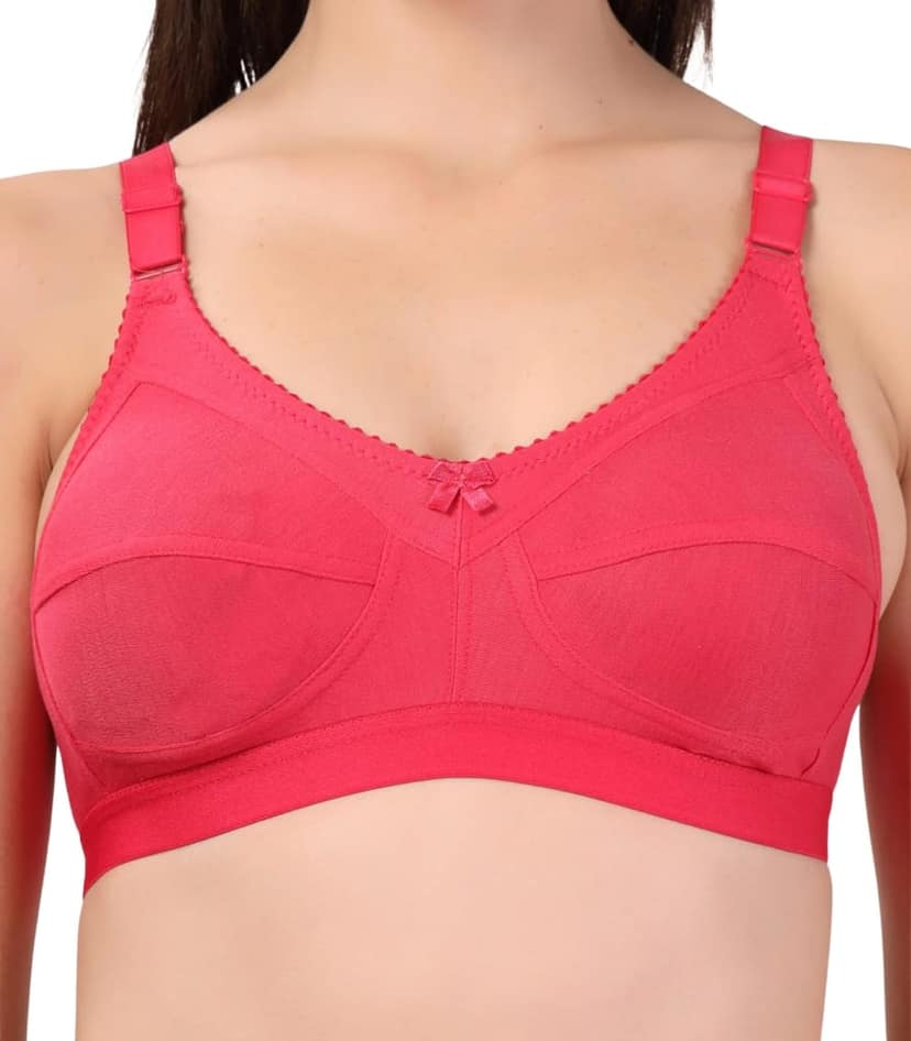 ADORNSTAR Women's Cotton Non-Padded Full Coverage Bra view 7