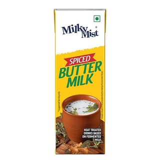 Milky Mist Spiced Butter Milk, Uht, Excellent Source Of Vitamins, Calcium, 200 Ml