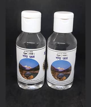 Apna Rudraksha Ganga Jal Gomukh Gangotri Gangajal ( Pack of 2 )