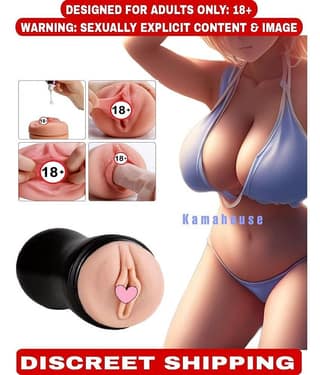 MIA KHALIFA MALE POCKET PUSSY MASTURBATOR CUP WITH FREE LUBE-U.S.A-SEX TANTRA
