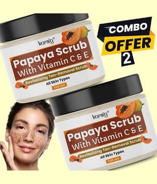 KURAIY Anti Tan Facial Scrub For Men & Women ( Pack of 2 )