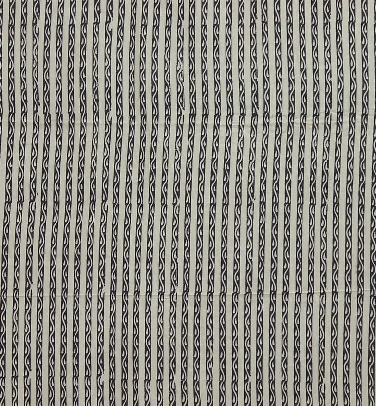 Handcrafted Bagh Print Cotton 3 Piece Suit Set view 3