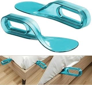 Easymart Brush 2 in 1 Mattress Lifter Stand & New Bed Sheet Tucker Tool (Pack of 2) Durable and Efficient/Ergonomic Handle/Relieves Back Pain/Easy Bed Making Tool Can Tuck Sheets/Holds Mattress