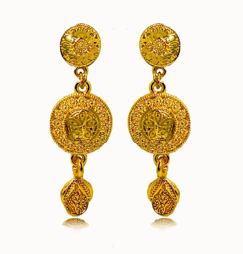 Frikki Gold Plated Pearl Golden Jewellery Choker Set For Women Traditional Chokar Jewelry Set Latest Design view 8