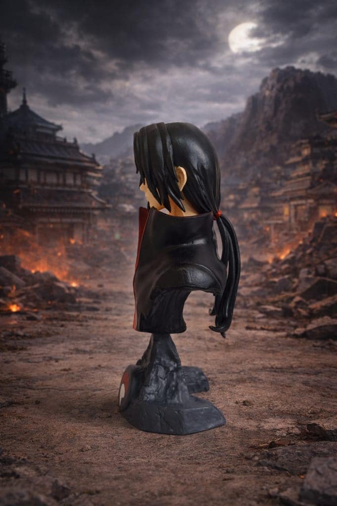 Itachi Uchiha Anime Bust Statue 13 cm | Naruto Action Figure Collectible view 2