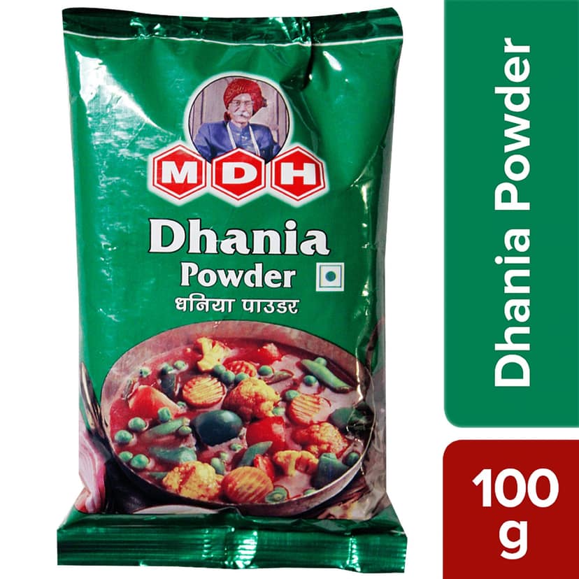 Mdh Powder - Dhania, 100 G Pouch