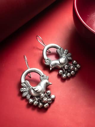 Morison Golden Dangle Earrings Graceful Flow with a Touch of Glam