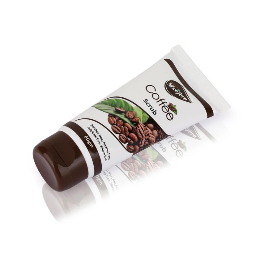 Mxoyere Coffee Scrub - Exfoliating & Invigorating, Paraben Free, 60gm view 4