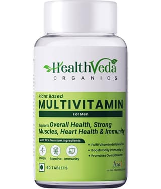 Health Veda Organics Multivitamins For Men ( Pack of 1 )