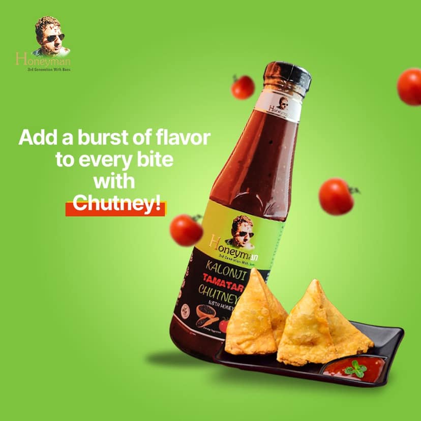 Honeyman Kalonji Sauce 360 gm view 6