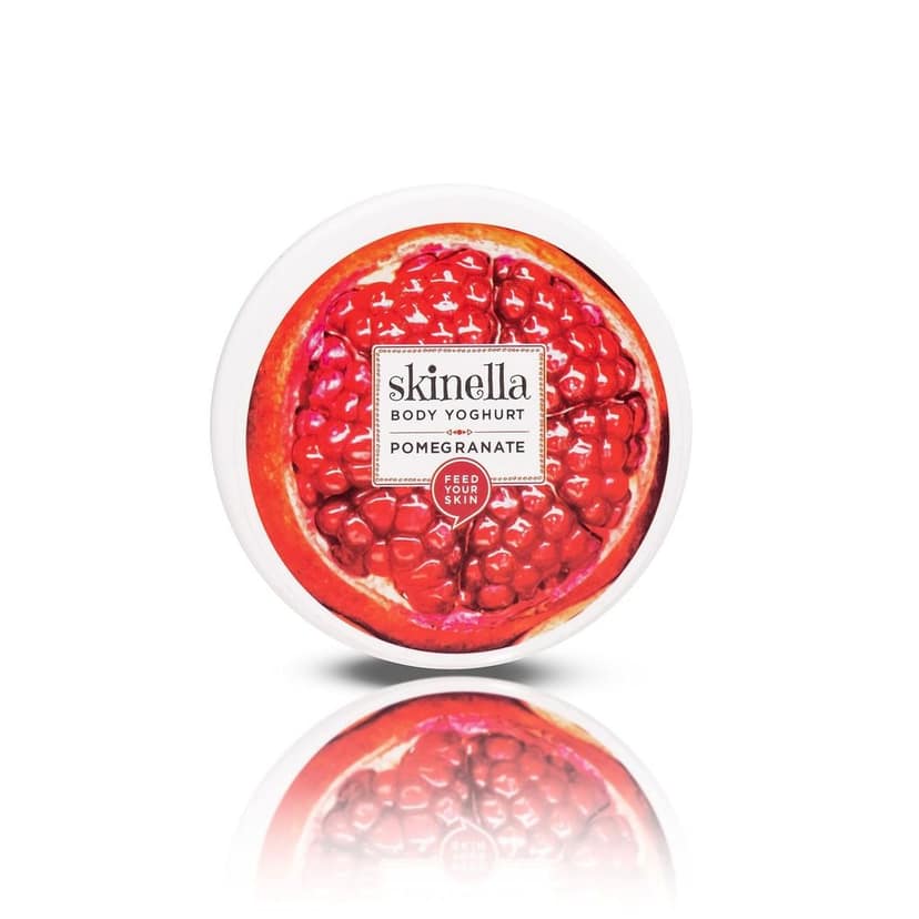 Skinella Pomegranate Body Yoghurt | Nourishing Body | Pomegranate Extracts for Smooth, Hydrated Skin | 200g view 3