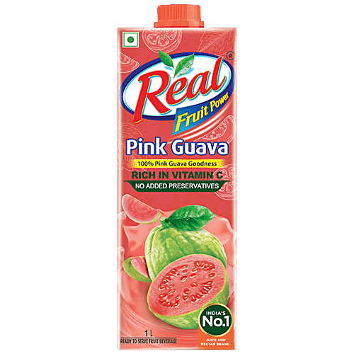 Real Fruit Power - Pink Guava, 1 L