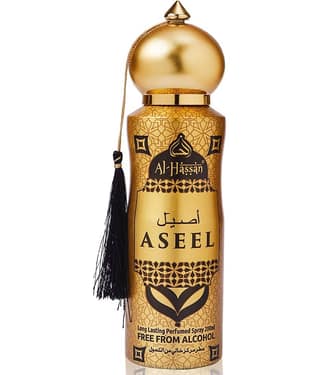 PasCom AL-Hassan Aseel Perfumed Spray Deodorant Spray for Unisex 200 ml ( Pack of 1 )