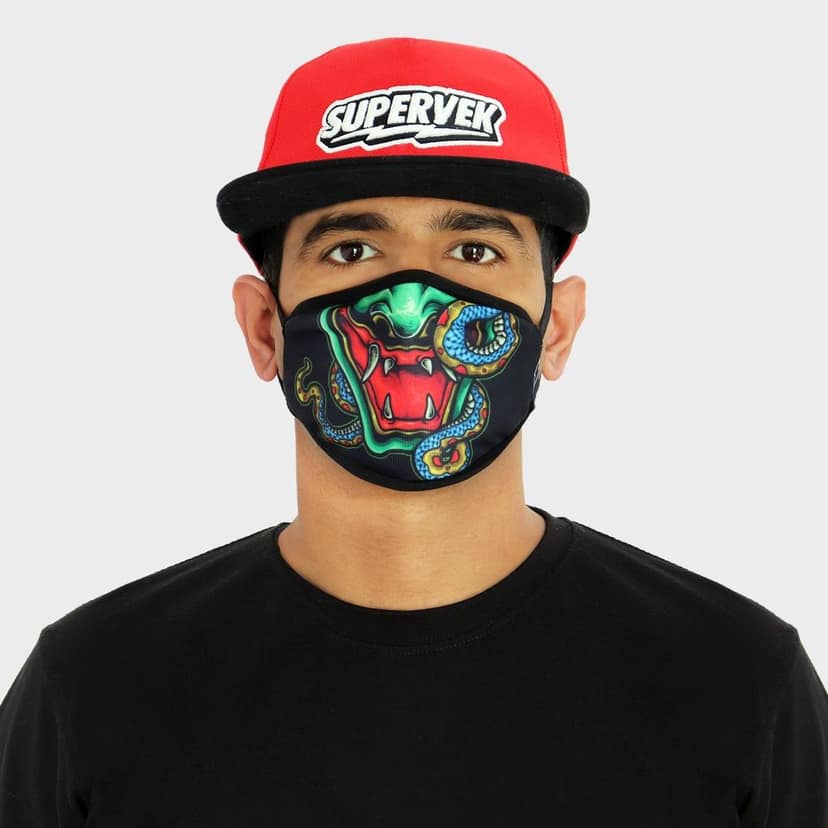 Oni Face Mask view 4