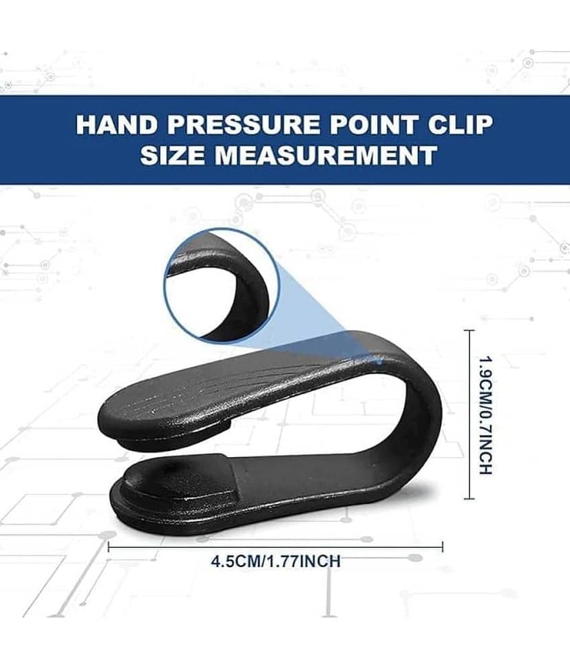 DHSMART Sugar Control Acupressure Clip All Purpose Cleaner Block Headache and Tension Relief, Diabetes Management 2 no.s Pack of 2 view 6