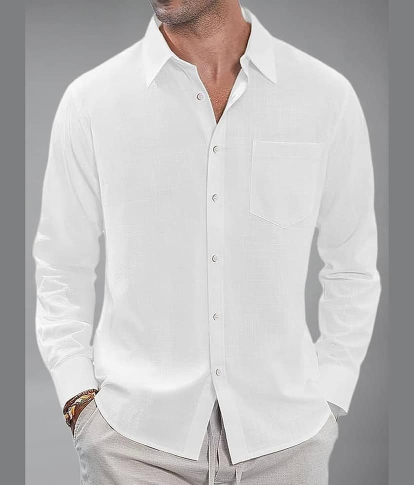 Vida Loca Cotton Blend Slim Fit Solids Full Sleeves Men's Casual Shirt - Mehandi ( Pack of 1 )