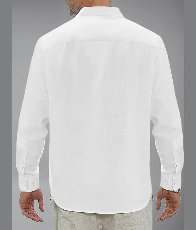 Vida Loca Cotton Blend Slim Fit Solids Full Sleeves Men's Casual Shirt - Mehandi ( Pack of 1 ) view 2