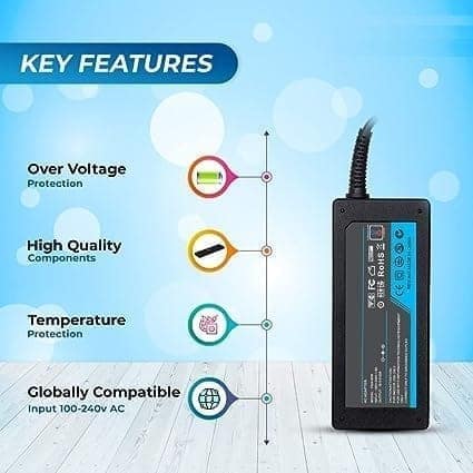 Laptop Adapter 65W 19V/3.42A For Asus VivoBook (Flip) S Series , Pin Size (4.0mm * 1.35mm) – Compatible view 3