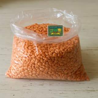 Basonthi Korra Center's masoor dal (red lentils)
