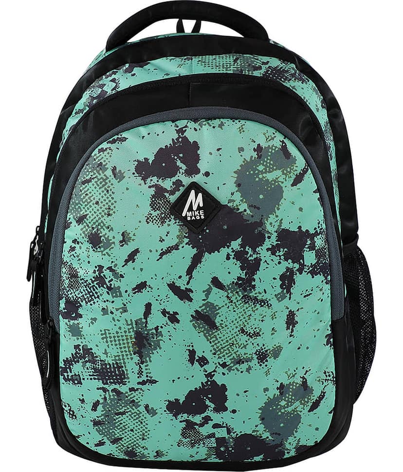 mikebags 18 Ltrs Green Polyester College Bag
