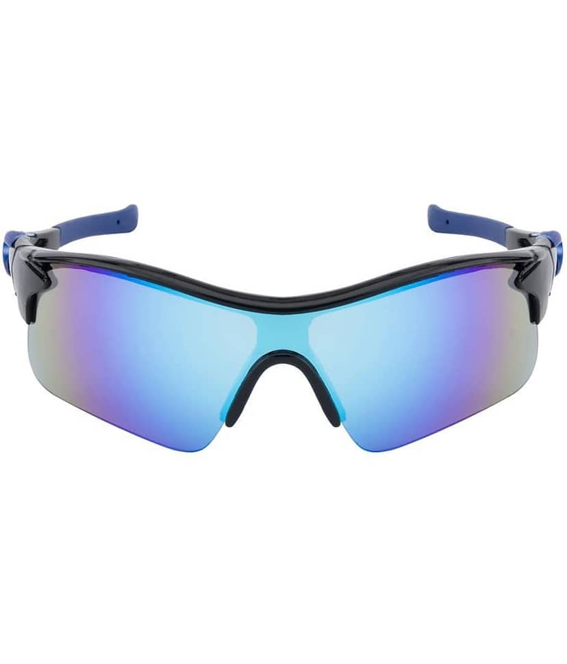 Clark n' Palmer - Blue Wrap Around Sunglasses ( SM 116 ) view 2