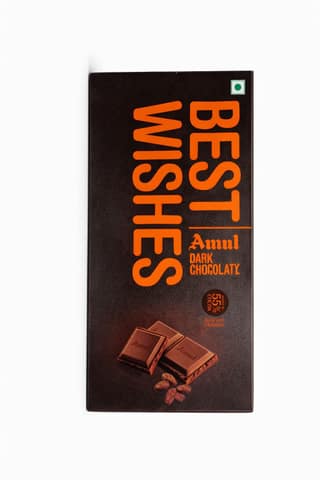 Amul Dark Chocolate(Best Wishes)