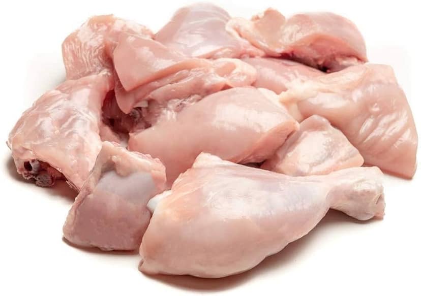 Chicken Breast with Bone Curry Cut (Skinless) 1 kg